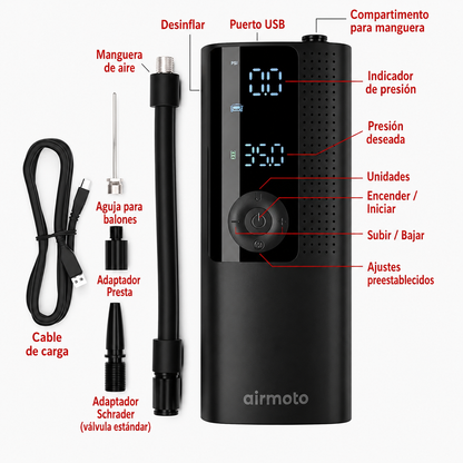 Inflador - Airmoto Smart Pump