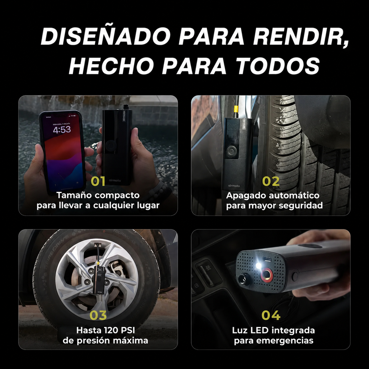 Inflador - Airmoto Smart Pump